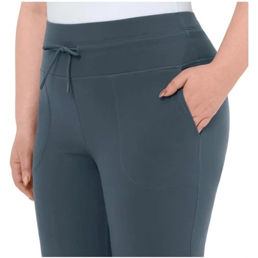 NWT‎ Mondetta High Rise Active Pants Gray Women's S Stretch - Picture 2 of 6